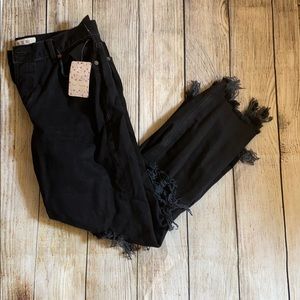NWT Free People Maggie Straight Leg Jeans sz 27